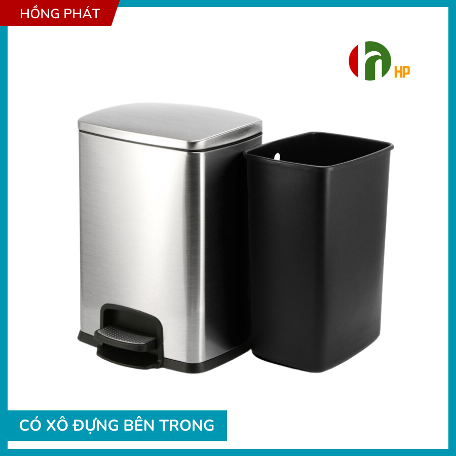 Thùng rác inox đạp chân VHP-YS-HPB-105/105B