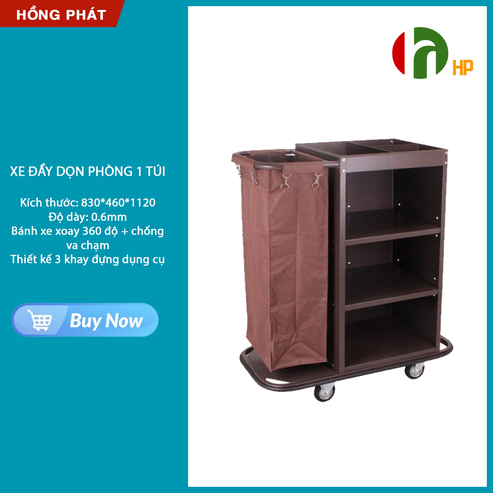 ?️ HOTEL ROOM CLEANING TRUCK – NEAT, PROFESSIONAL, CONVENIENT