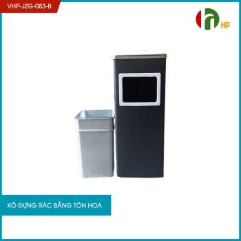 Indoor trash can with ashtray VHP-JZG-A-083
