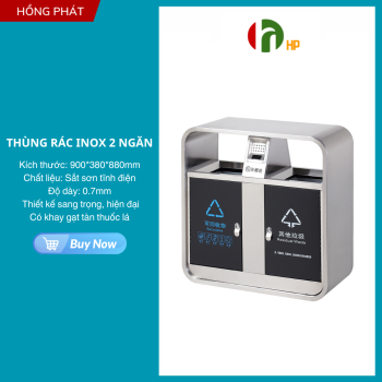 High quality outdoor stainless steel trash can - VHP-YS-B-150 (1) (1) (1) (1) (1) (1) (1) (1)