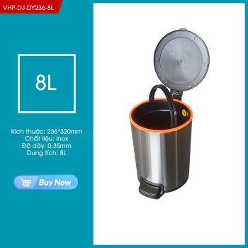Indoor trash can VHP-DJ-DY236-8L